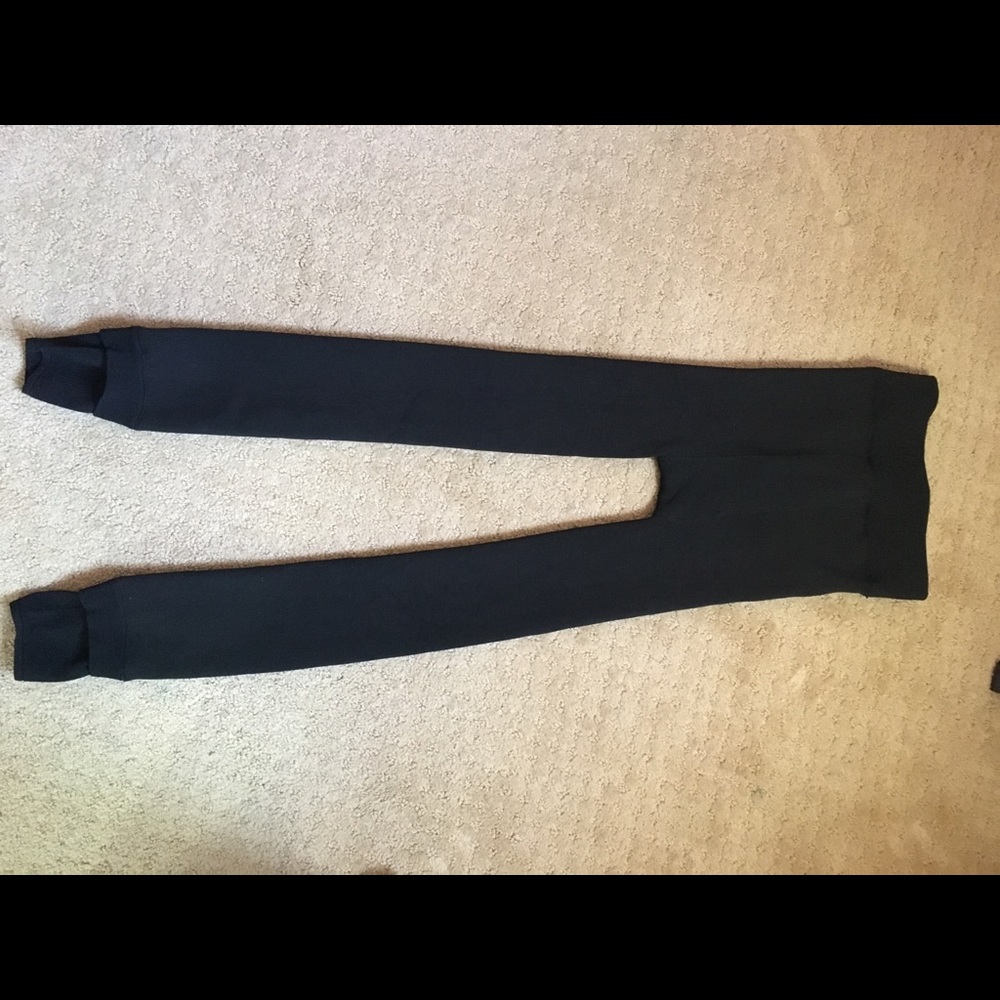 Black Winter Warm leggings